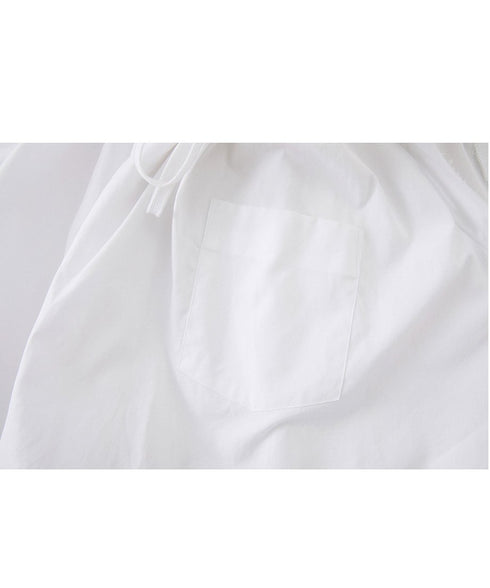 Gather Stand Collar Blouse